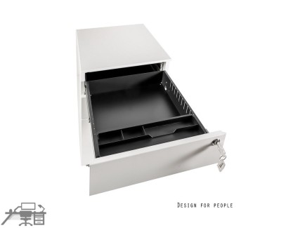Casetiera metalica-Rollbox 3 sertare, cu role, XD-040-3