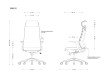 Scaun ergonomic operational CONCEPT CM-B253AS-1