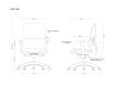 Scaun ergonomic operațional ERGO ZM-716A
